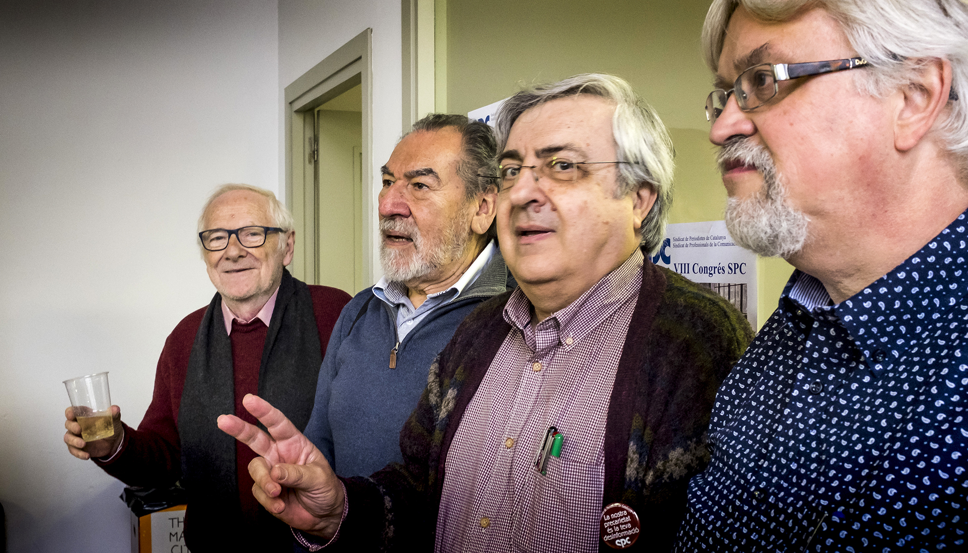 VIII Congrés SPC 2018 - Foto: Joan Puig - Sindicat de Periodistes de Catalunya - Sindicat de Professionals de la Comunicació