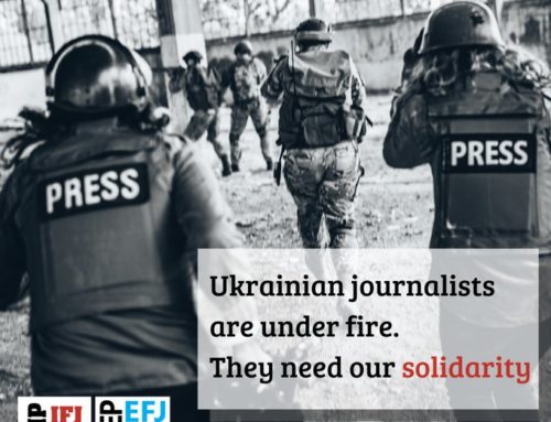 L’SPC i la FeSP contribueixen a la campanya de la FIP i la FEP en suport del periodisme a Ucraïna