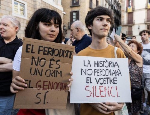 Amb el periodisme palestí, per una millor informació sobre el genocidi a Gaza